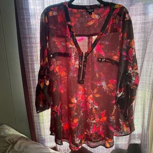 Black Sheer Torrid Top